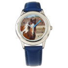 Magnifique Paint Horse Kids Watch