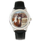Magnifique Paint Horse Kids Watch