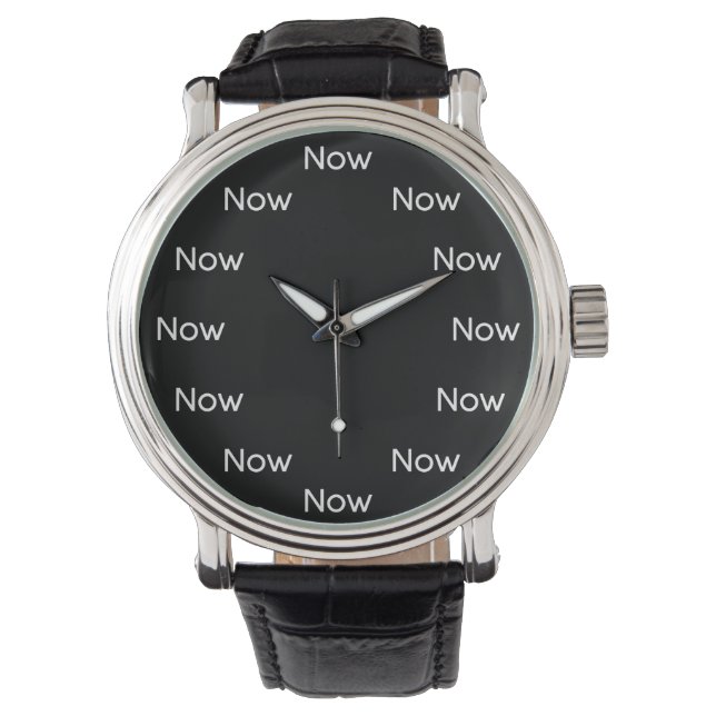 Montre Maintenant est Zen™ - Mindfult bouddhiste taoïste (devant)