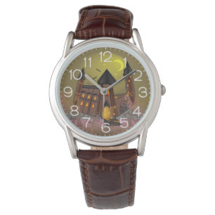 Montre Maison de sorcière Halloween effrayante et château