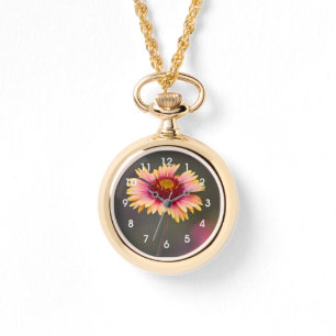 Montre Maisy du désert rose et jaune