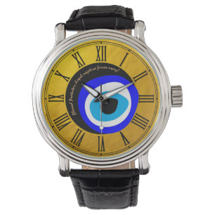 Montre Malin Oeil Talisman & Arabe Amulet /Grec Béni