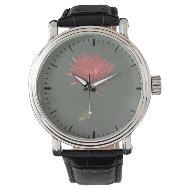 Montre Maman d'araignée rouge (devant)