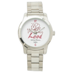 Montre Maman Honey Bee Maman Noms Personnaliser personnal