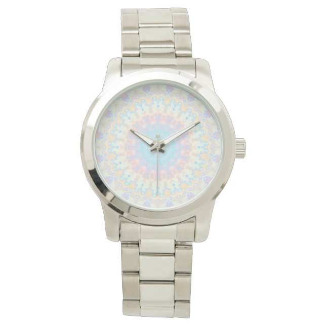 Montre Mandala Coloré  (devant)