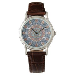 Montre Mandala floral