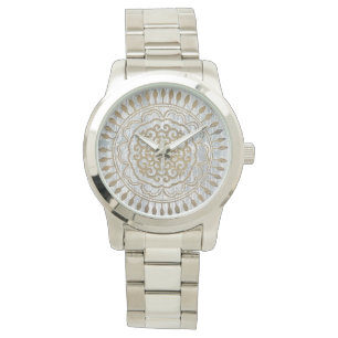 Montre Mandala Gold Design