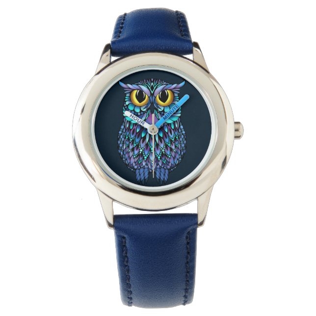 Montre Mandala Owl Charme (devant)