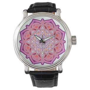Montre Mandala Rose