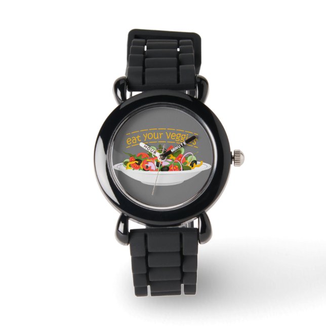 Montre Mangez vos Légumes Citer salade fraîche mélange bo (Recto)