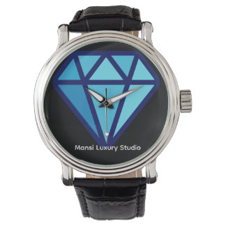 Montre Mansi Luxury Studio Diamond Logo Smartwatch 