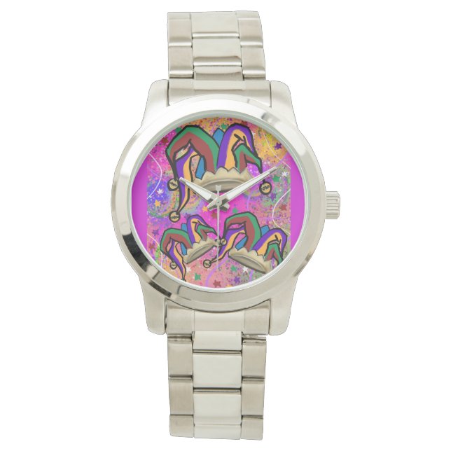 MONTRE MARDI GRAS ART (devant)