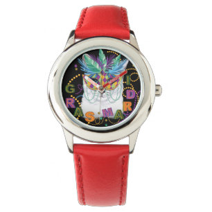 Montre Mardi Gras Chat, Funny Mardi Gras