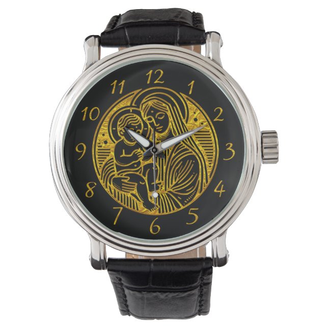 Montre Marie Bercant L'Enfant Jésus Or (devant)