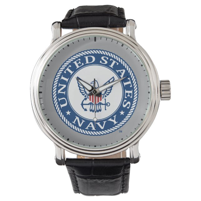 Montre Marine américaine | Navy Alt Emblem (devant)