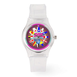 Montre Marine Girly nautique de Richman de port de yacht