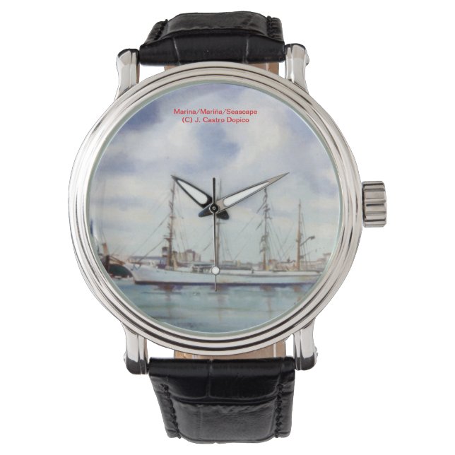Montre Marine/Marine/Seascape (devant)