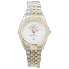 Marine Monogramme Artistique Palmier d'or Tropical