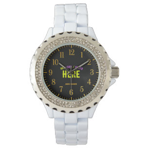 MONTRE MARQUE BLANCHE MODERNE ET PERSONNALISABLE VÉRIFIÉE