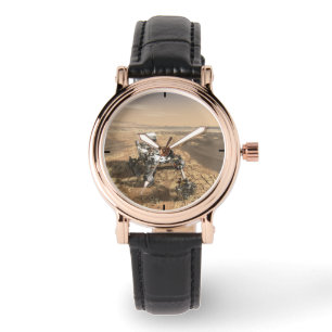Montre Mars 2020 Rover Sur La Surface De Mars.