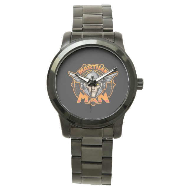 Montre Martian Man Futuristic Logo Art (devant)
