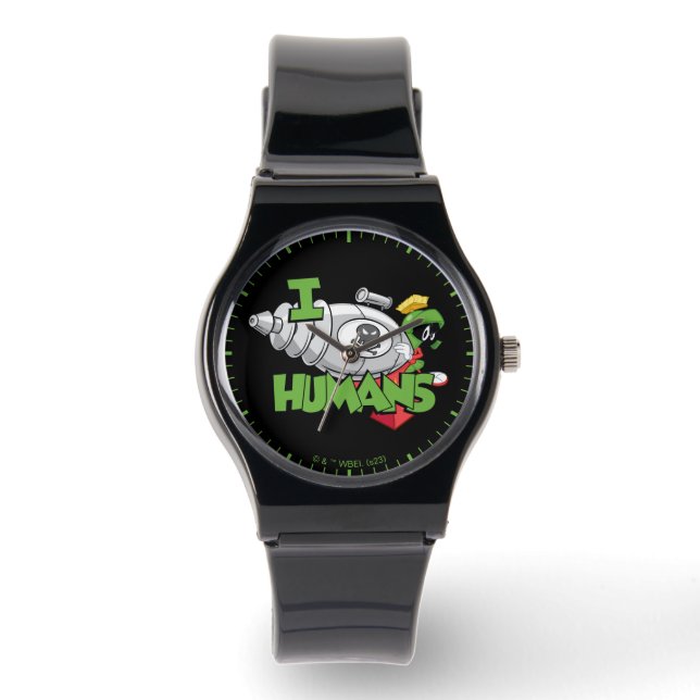 Montre MARVIN THE MARTIAN™ I Laser Humains (Recto)