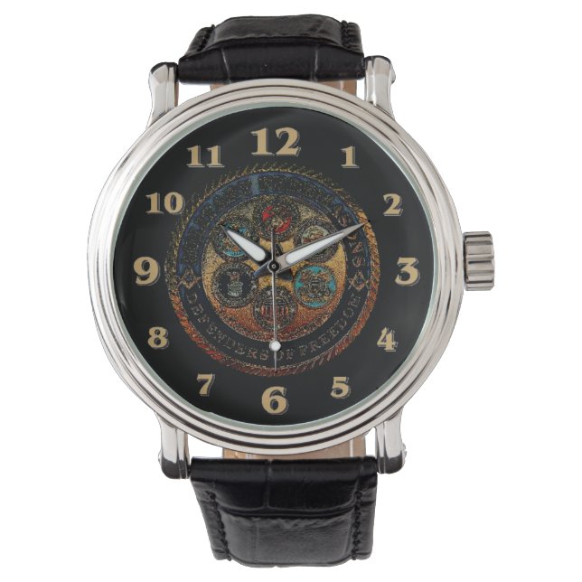 MONTRE MASONS LIBRES MILITAIRES (devant)