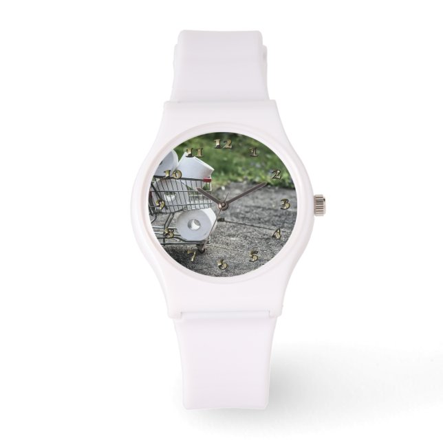 Montre Masque de protection contre le virus Corona (Recto)