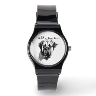 Montre Mastiff Joyeux visage