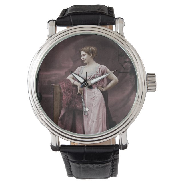 Montre Mata Hari en robe de théâtre (devant)