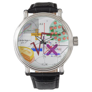 Montre mathématiques formule école de physique