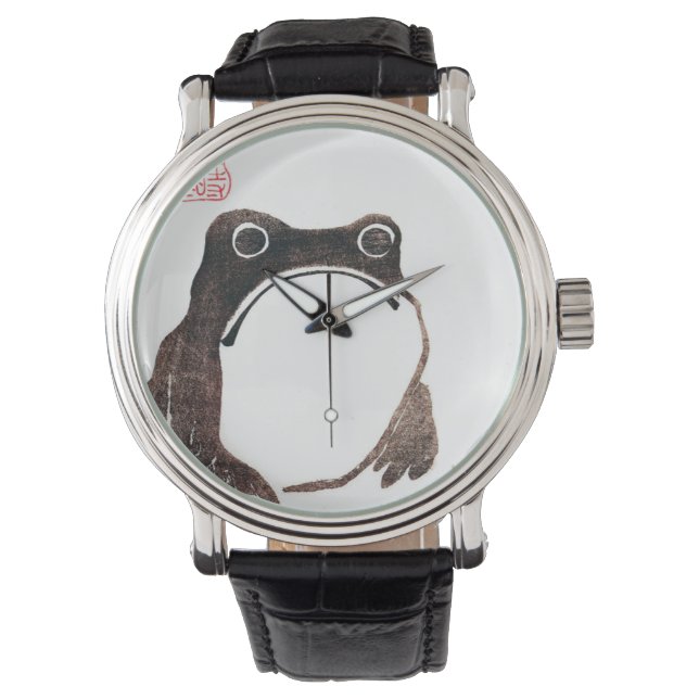 Montre Matsumoto Hoji Frog (devant)