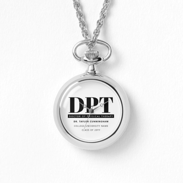 Montre Médecin DPT moderne personnalisé de thérapie physi (Recto)