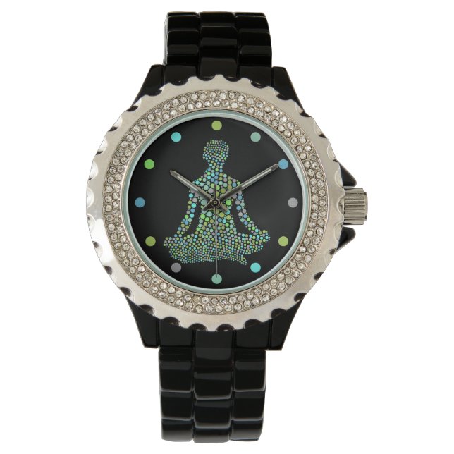 Montre Méditation Moitié Lotus Yoga 5ème dimension spirit (devant)