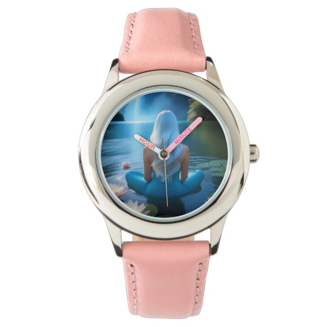 MONTRE MEDITATION -YOGA - WELLNESS - CARPE DIEM (devant)