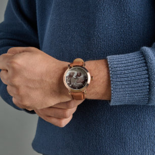 Montre Meilleur Grand-Père Jamais Photo Personnalisée Cré