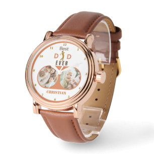 Montre Meilleur papa jamais mignon Fête des pères photo d
