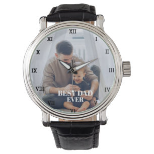 Montre Meilleur Papa Jamais Photo Collage Créer Votre Pro