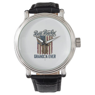 Montre Meilleur Papi à Vouer aux Cerfs T-Shirt de Chasse
