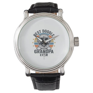 Montre Meilleur papi Doodle de tous les temps Design de T