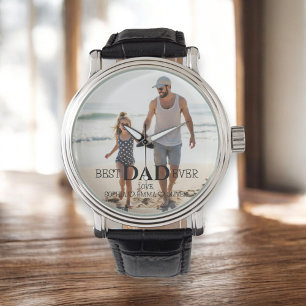 Montre Meilleur Père Jamais Cool Tendance Photo Instagram