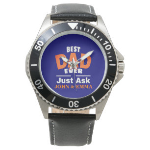 Montre Meilleur Père Jamais Demander Juste ... Personnali