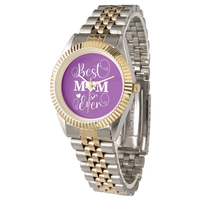 Montre Meilleure maman Ever eWatch (Incliné)