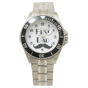Montre Meilleure moustache papa du monde