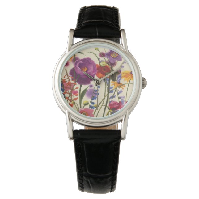 Montre Melody and Orange Poppy (devant)