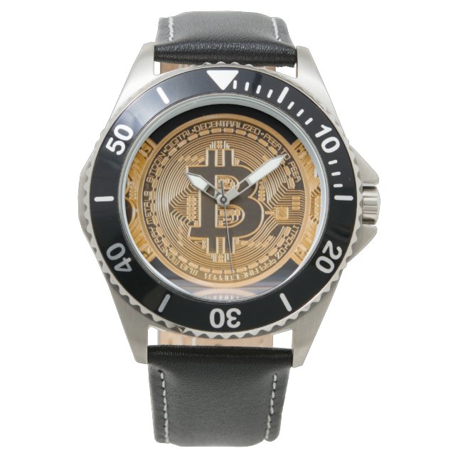 Montre Mens Bitcoin (devant)