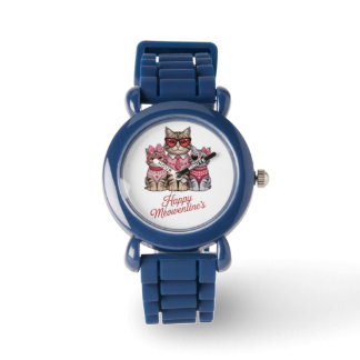 Montre Meowentines Kids Cat Valentine Watch