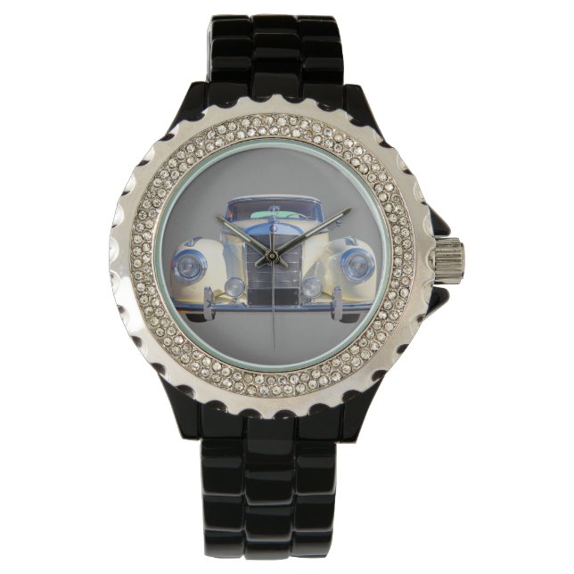 Montre Mercedes Blanches Benz 300 Voiture de luxe (devant)