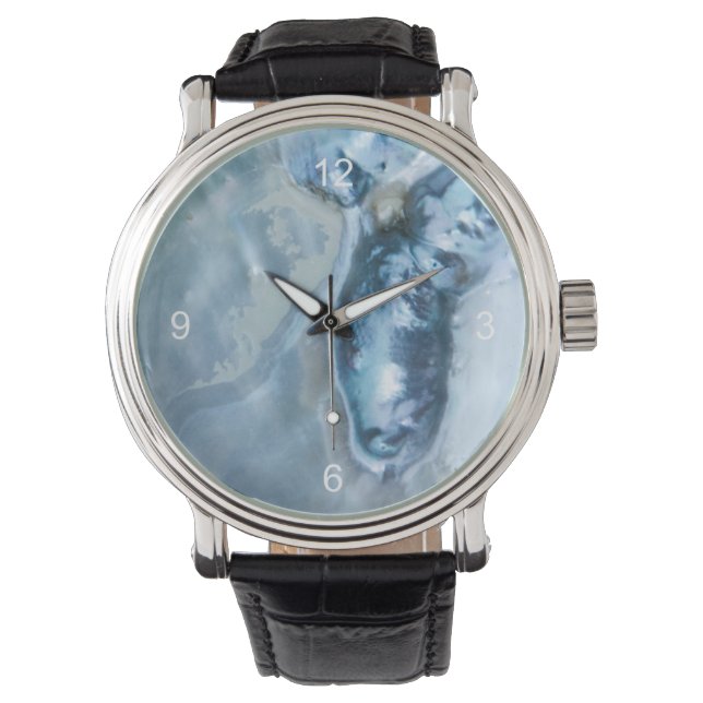 Montre Mère perle malaisienne sauvage (devant)
