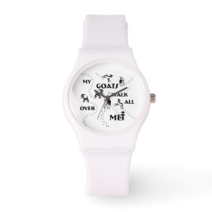 Montre Mes chèvres marchent sur moi